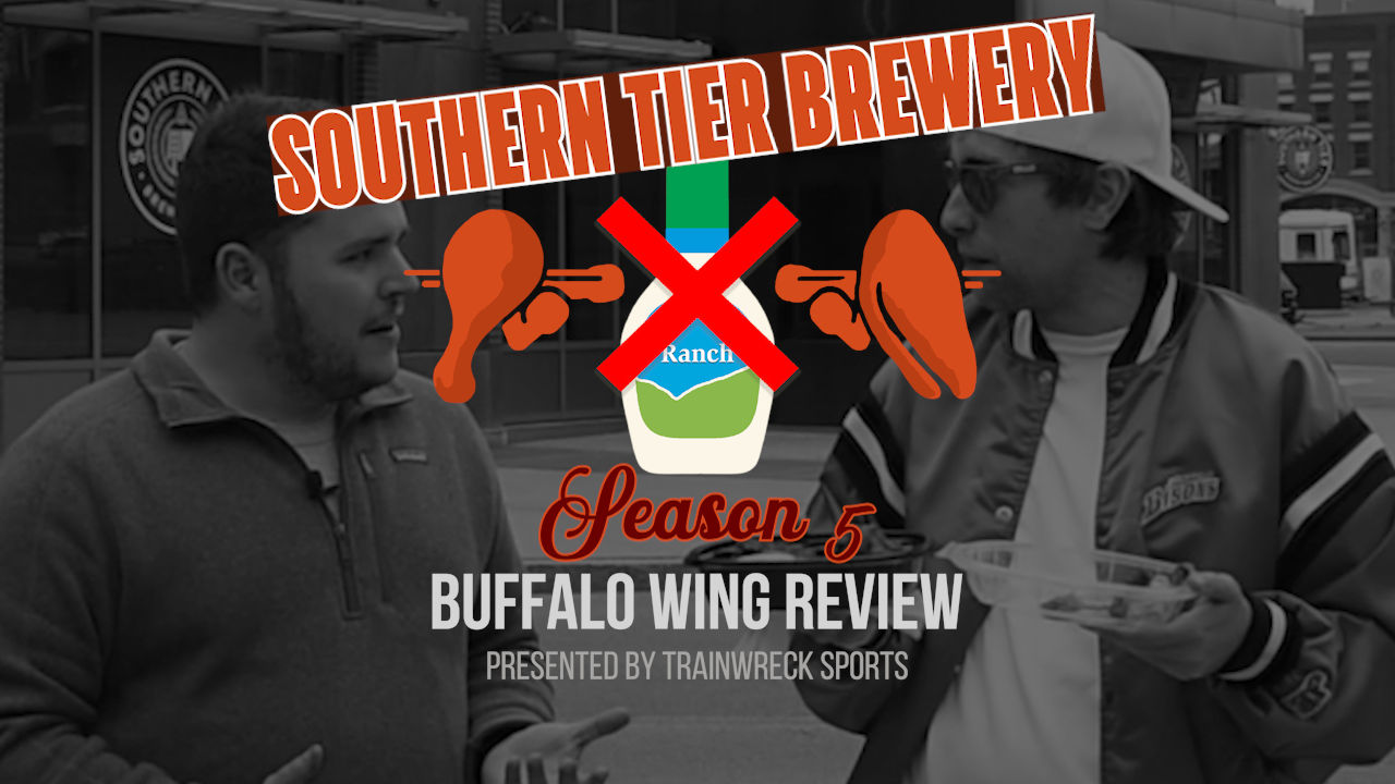 Chicken Wing Review Southern Tier Brewing in Downtown Buffalo Trainwreck Sports